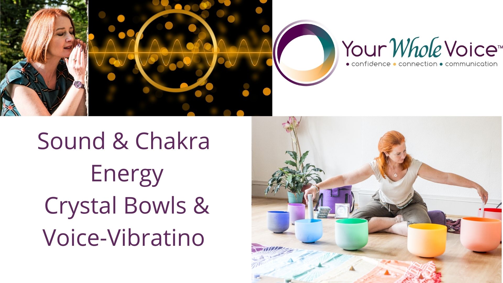 Crystal Bowl & Voice-Vibration Sound Bath