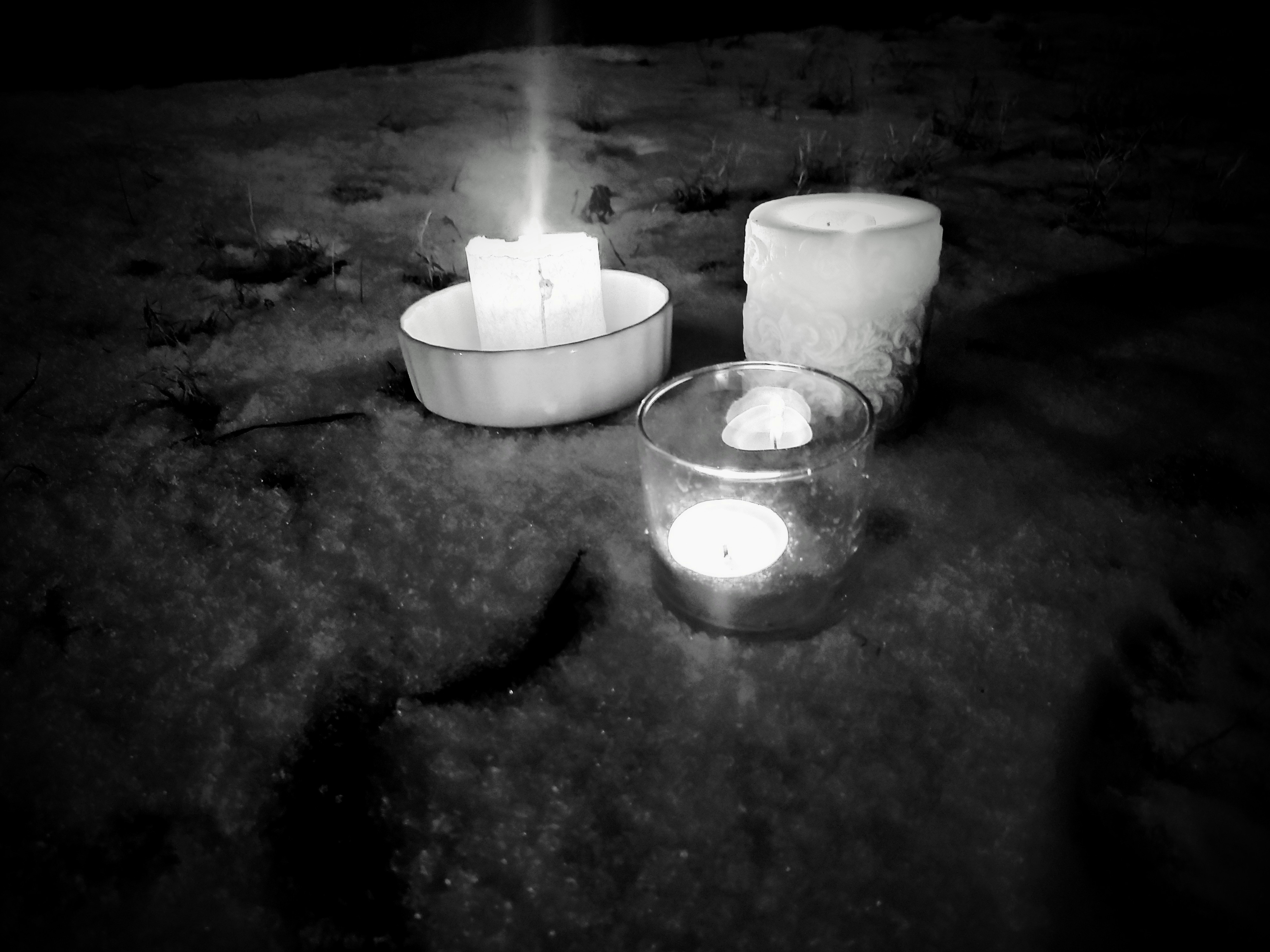 Candlelight and Snow: A World Sound Healing Day Event