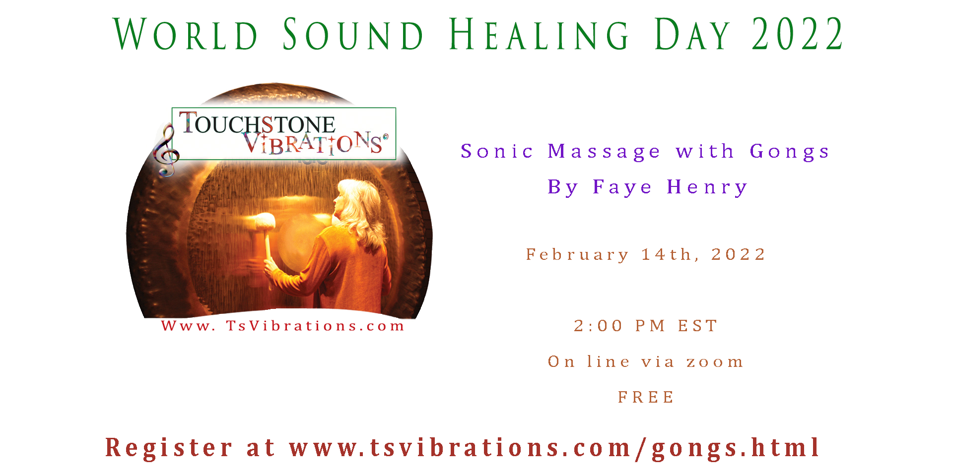Sonic Massage with Gongs