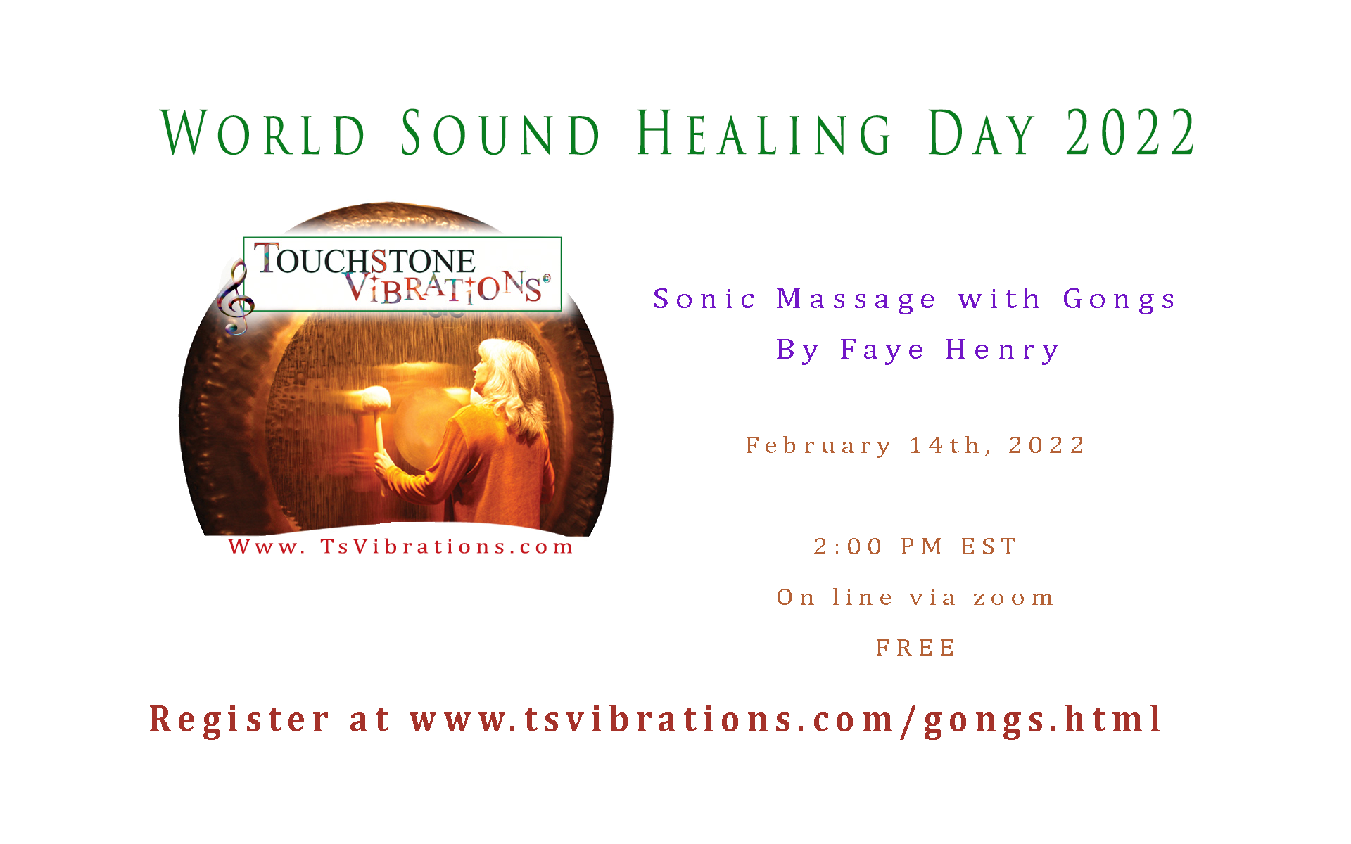Sonic Massage with Gongs
