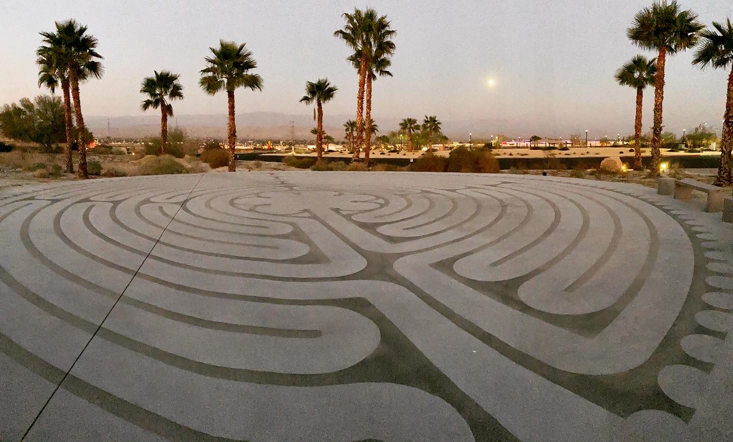 World Sound Healing Day Moonrise Labyrinth Walk w/Singing Bowls