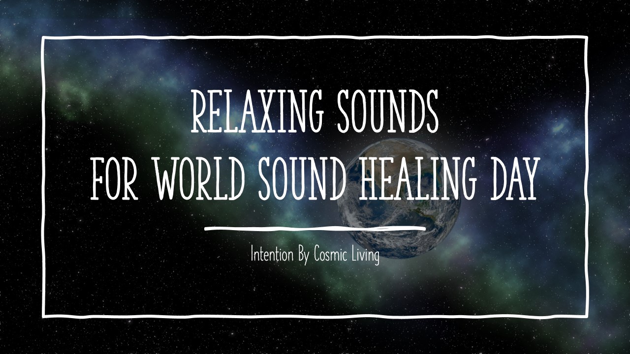Ambient relaxing sounds will be online through the day