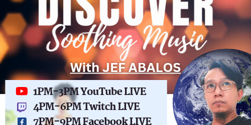 THIS IS YOUR DAY. 21st WORLD SOUND HEALING DAY Jef Abalos of DISCOVER SOOTHING MUSIC