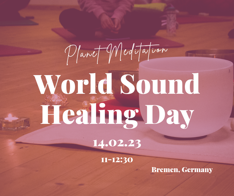 World Sound Healing Day. Planet Meditation