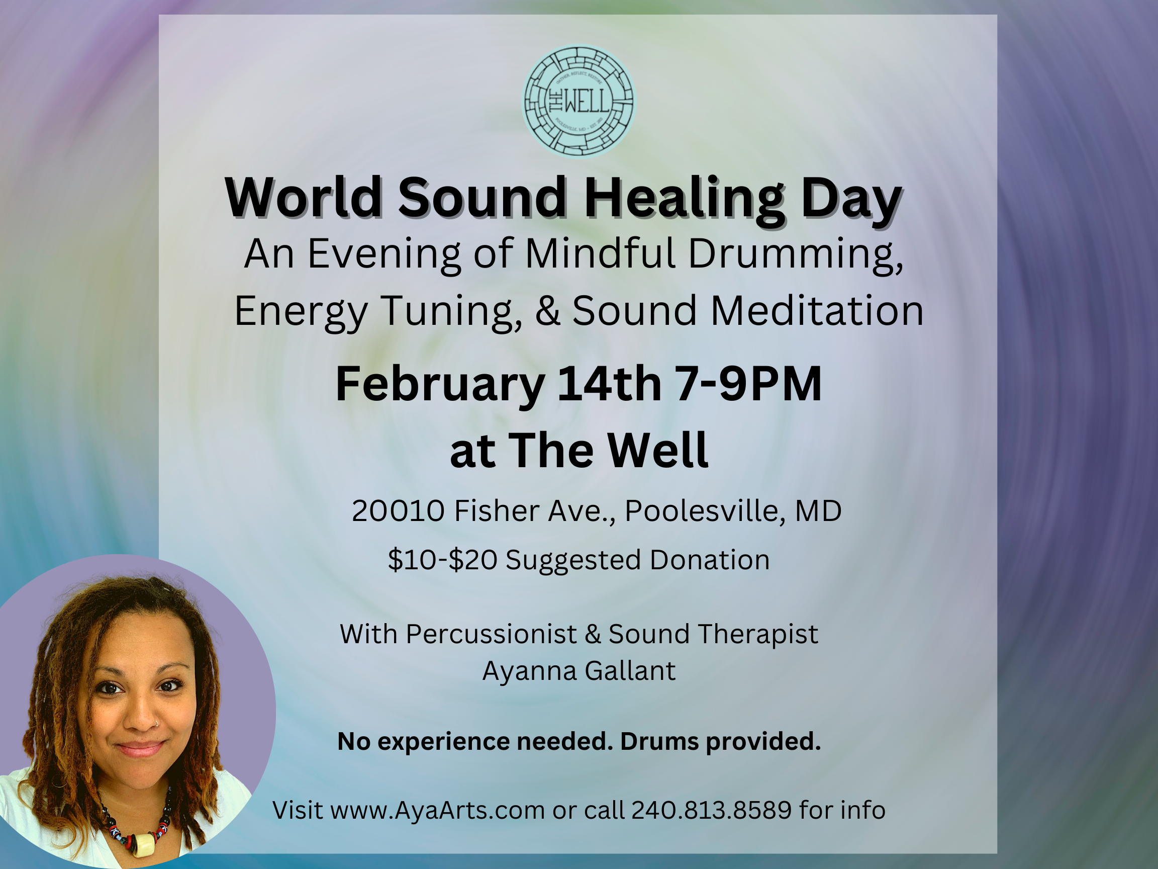 Sound Healing: Drumming and Sound Bath Meditation