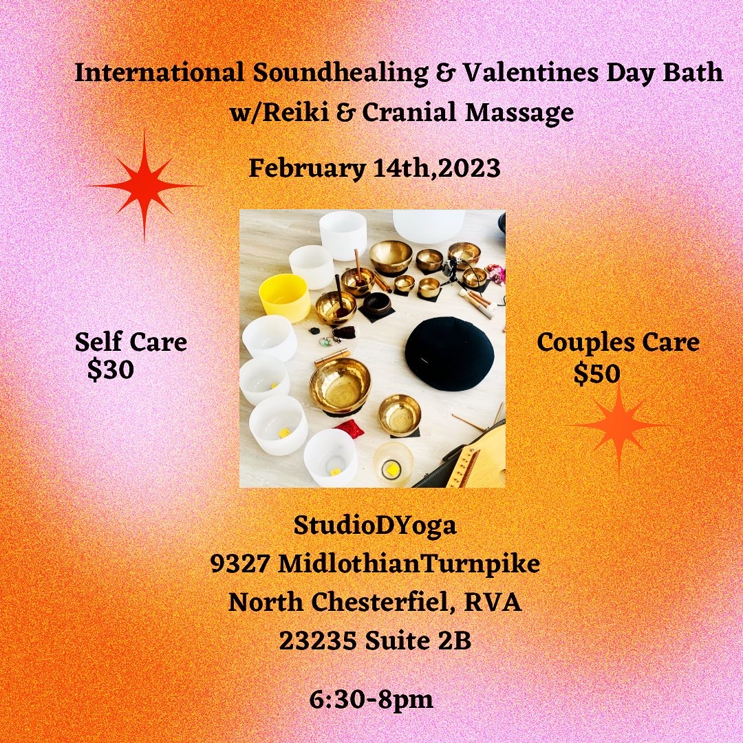 International Soundhealing & Valentine’s Day Bath