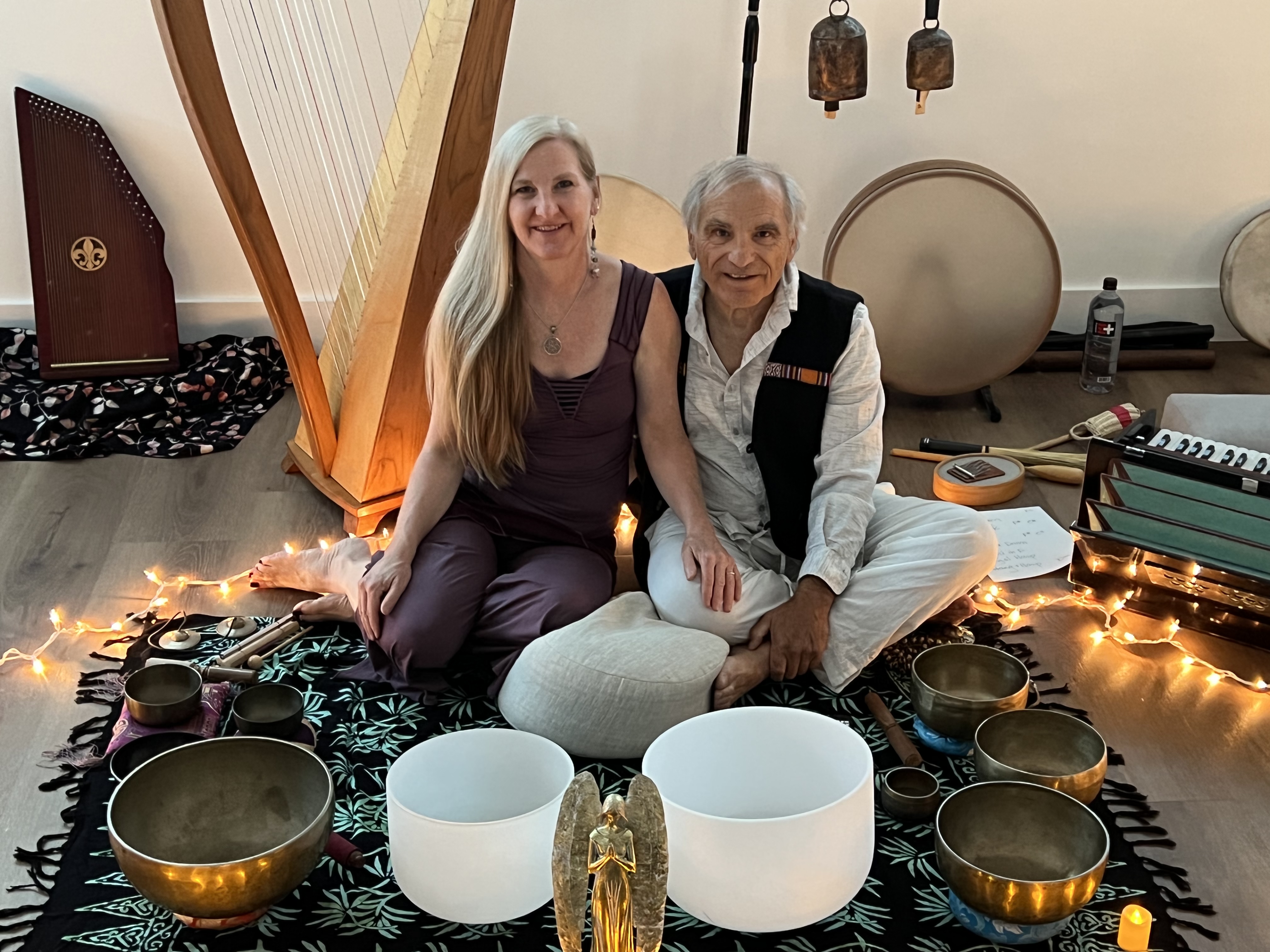 Sacred Sound Bath with Christine and Kem