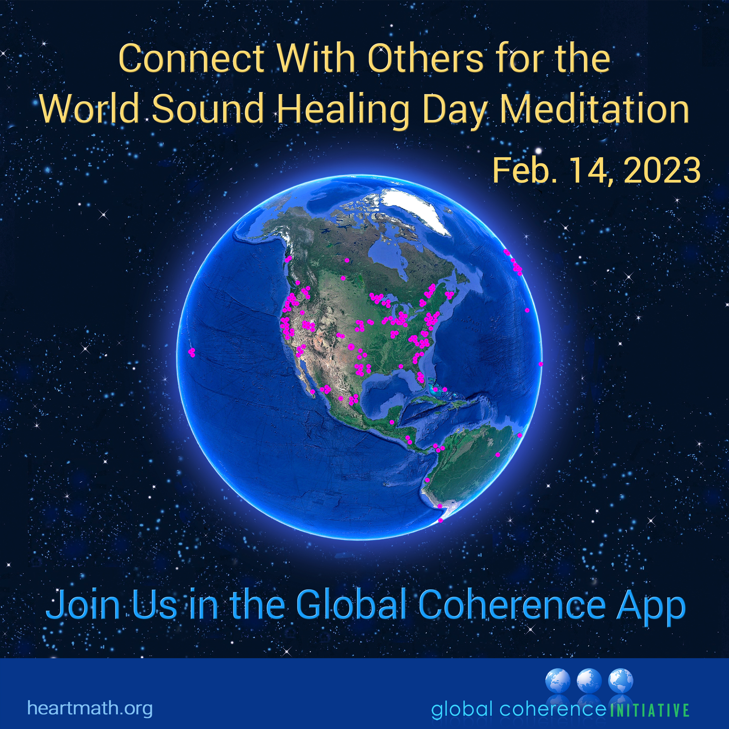 World Sound Healing Day on the Global Coherence App