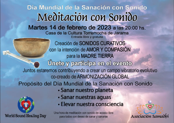 DÍA MUNDIAL DE LA SANACIÓN CON SONIDO