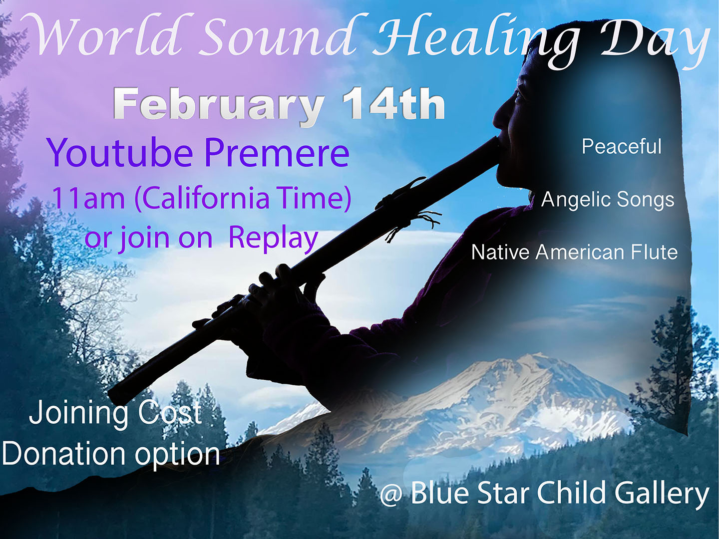 World Sound Healing Day with HaRuKo Blue Star Child