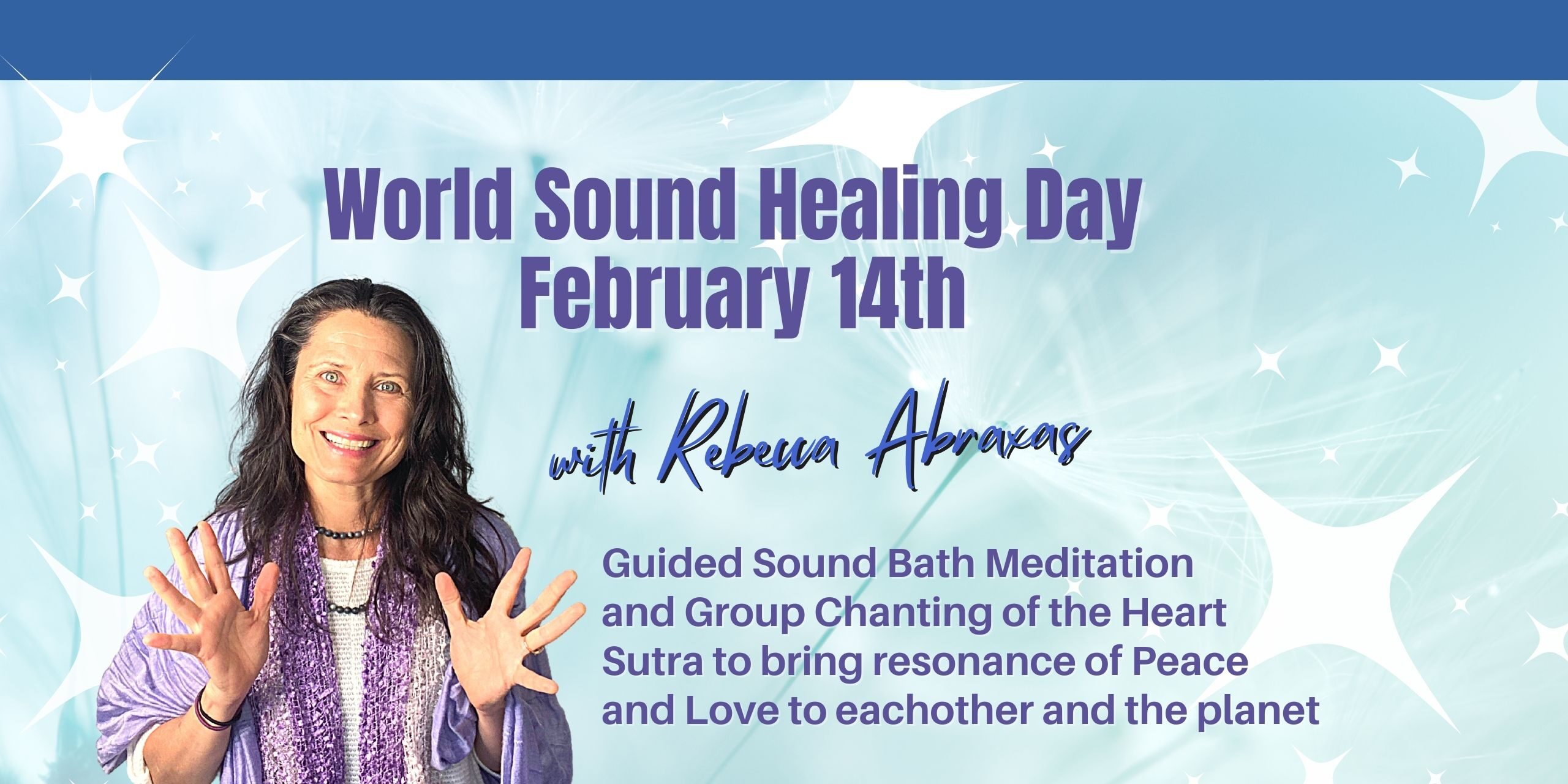 World Sound Healing Day Sound Bath & Heart Sutra Experience