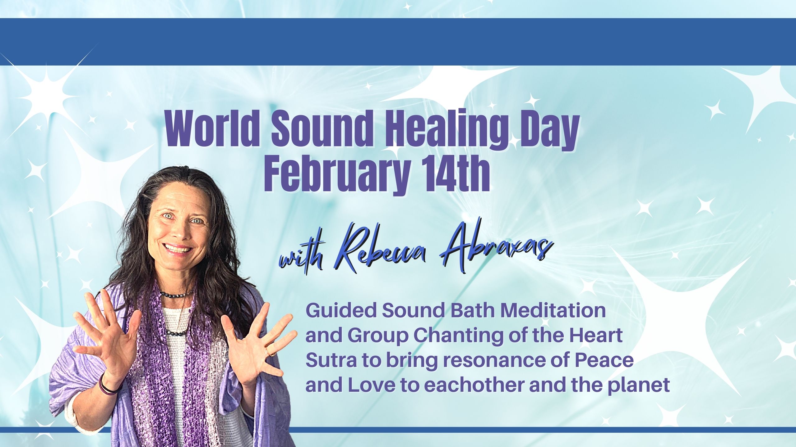 World Sound Healing Day Sound Bath & Heart Sutra Experience