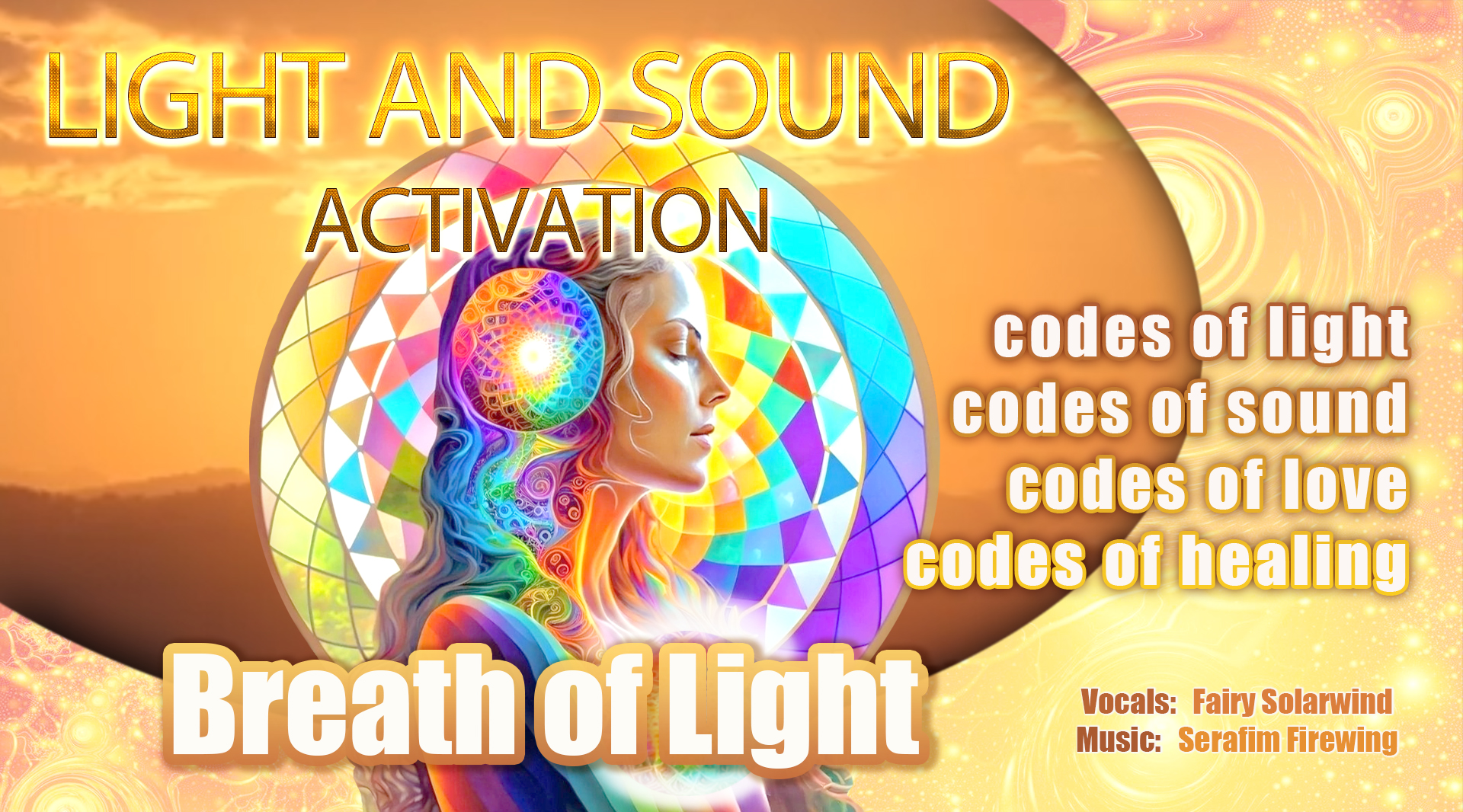 The Breath of Light. Light and Sound Activation.