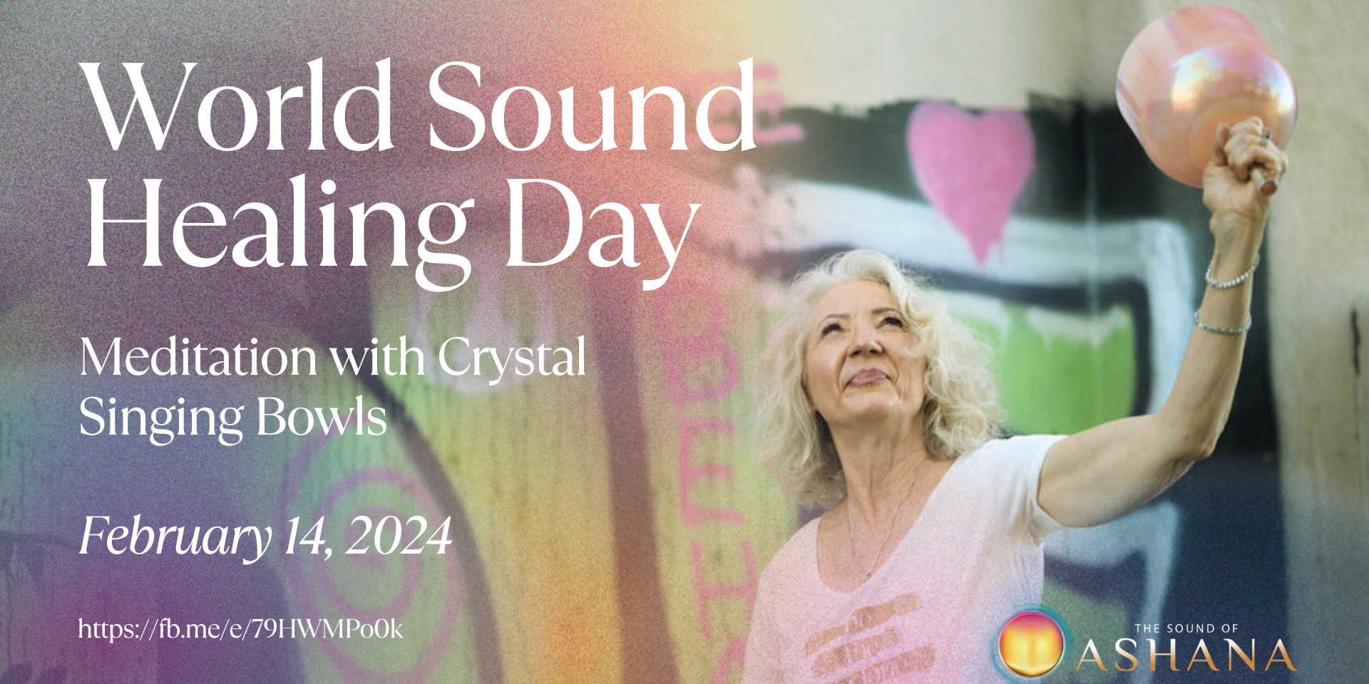 Crystal Bowl Meditation- Celebrate World Sound Healing Day with Ashana and the Alchemy Bowls