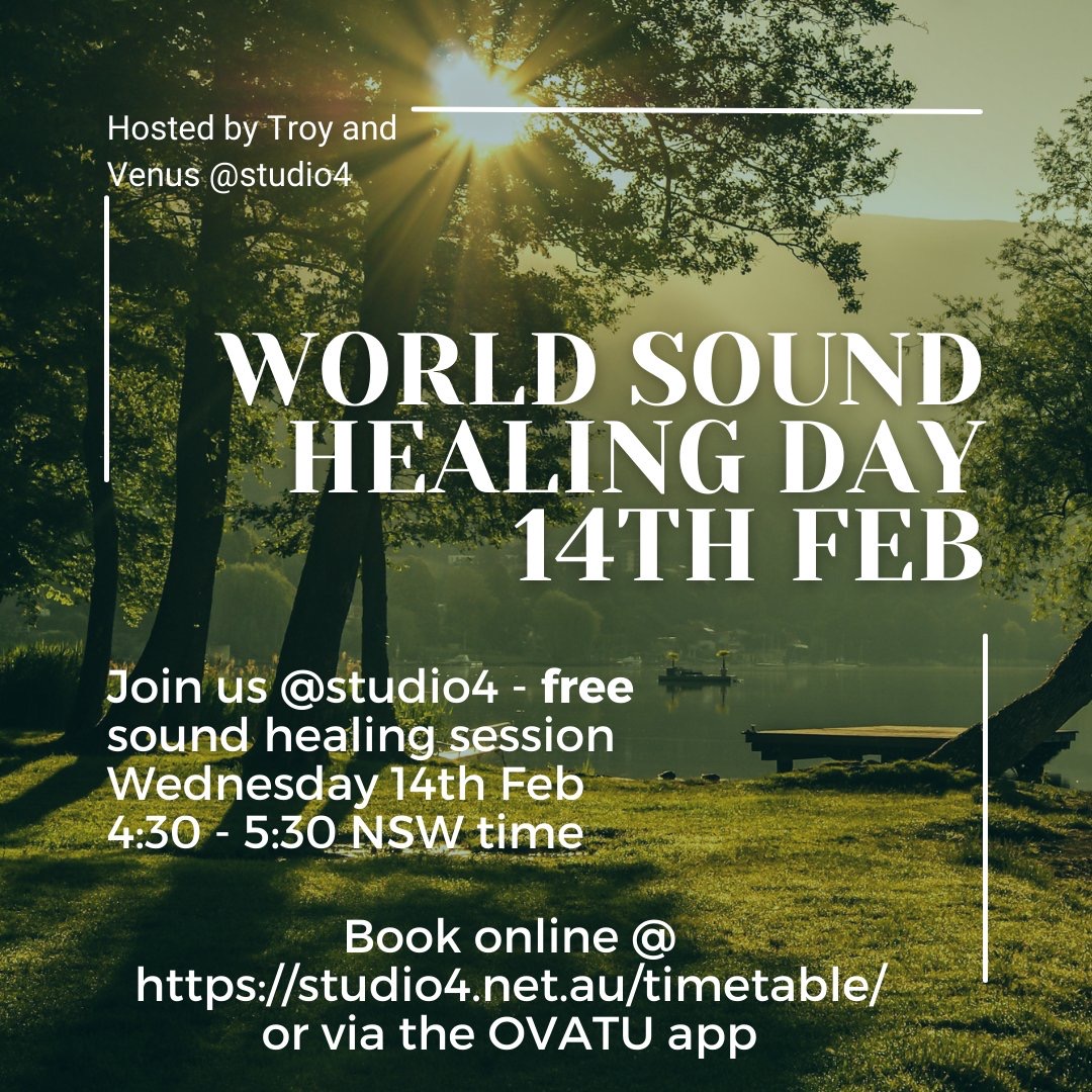 Studio 4 – Sound healing