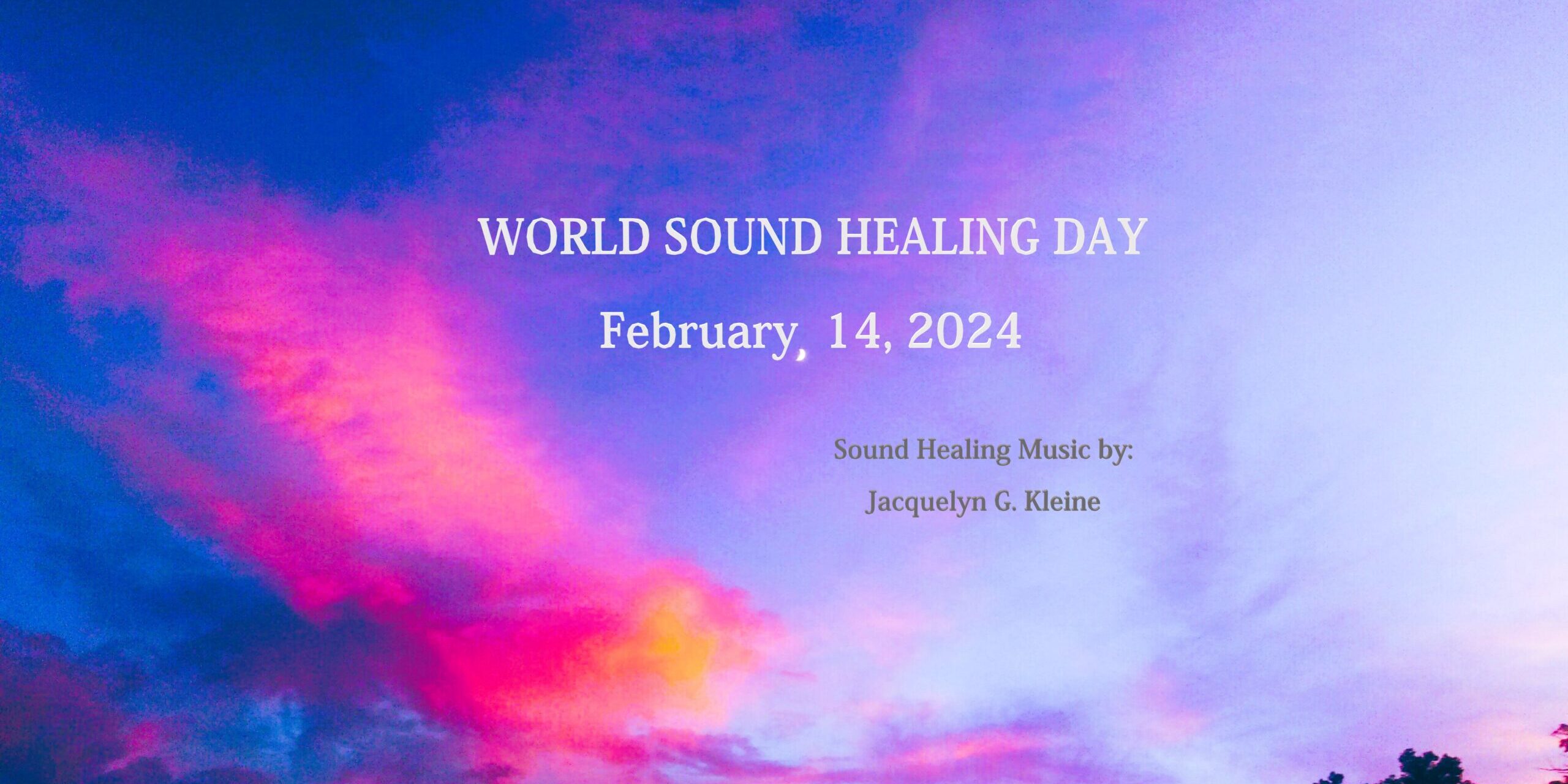 WORLD SOUND HEALING DAY music by Sonic Light