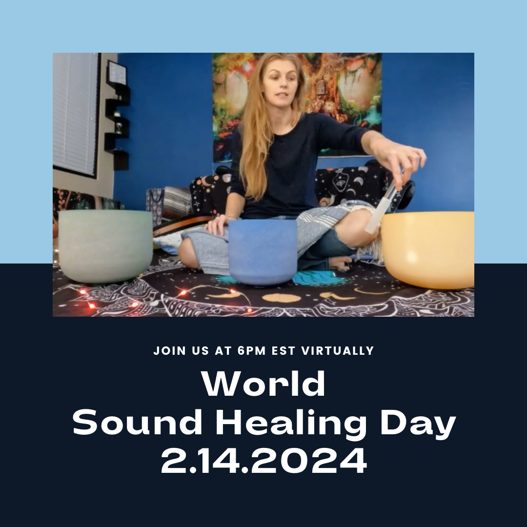Special Virtual Event Sound Bath for World Sound Healing Day