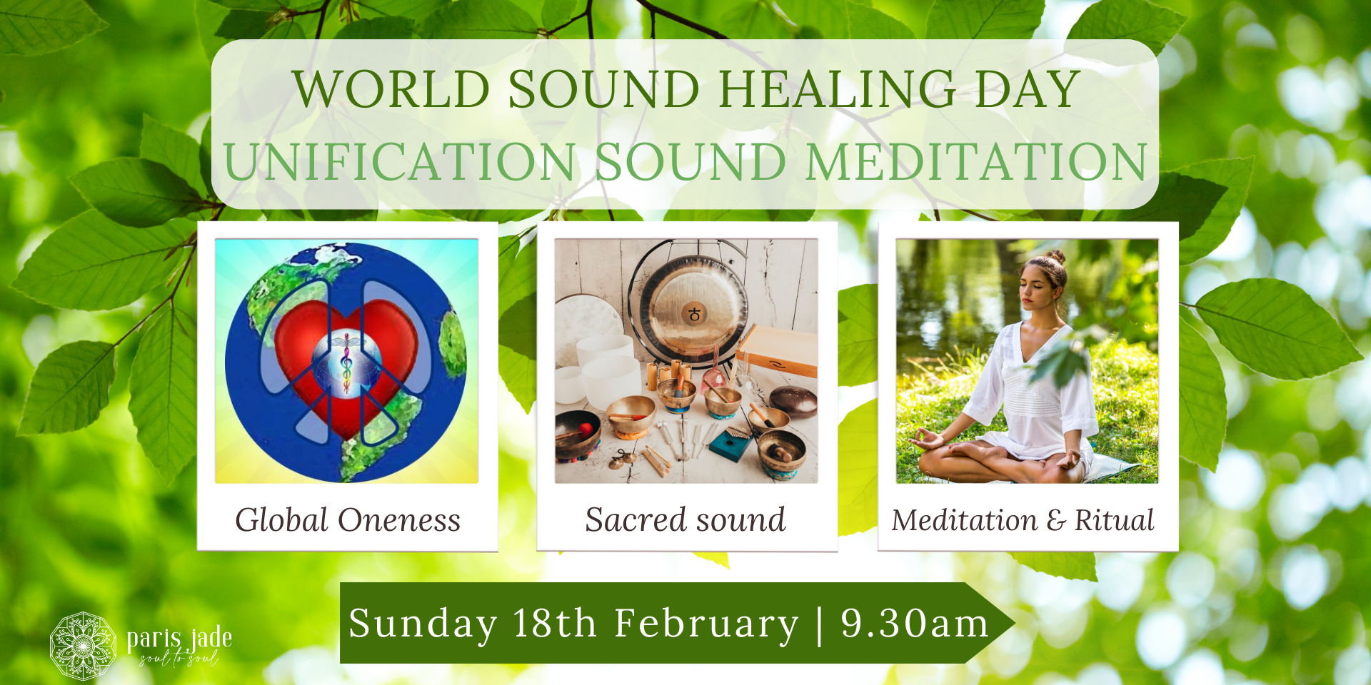 World Sound Healing Day- Unification Sound Meditation