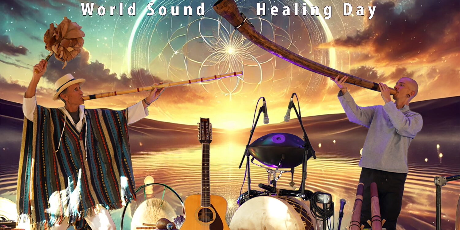 Starwater & Sol Sonic Travelers ZOOM Concert World Sound Healing Day