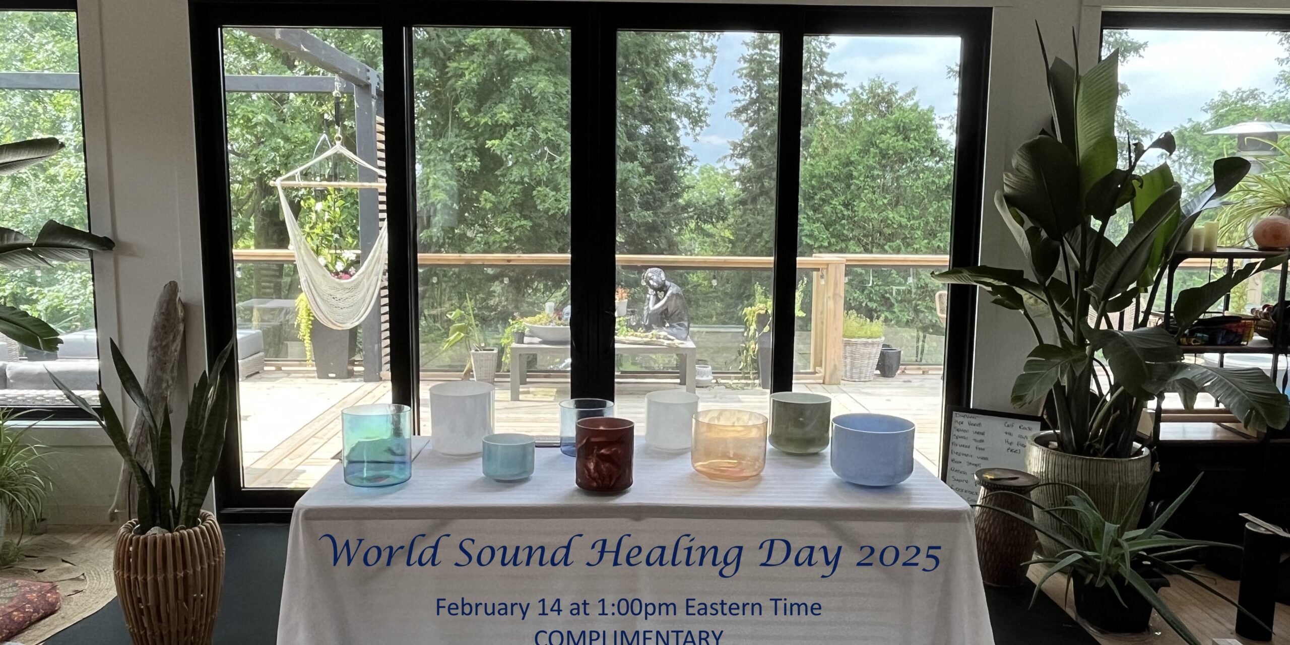 World Sound Healing with Crystal Alchemy Singing Bowls