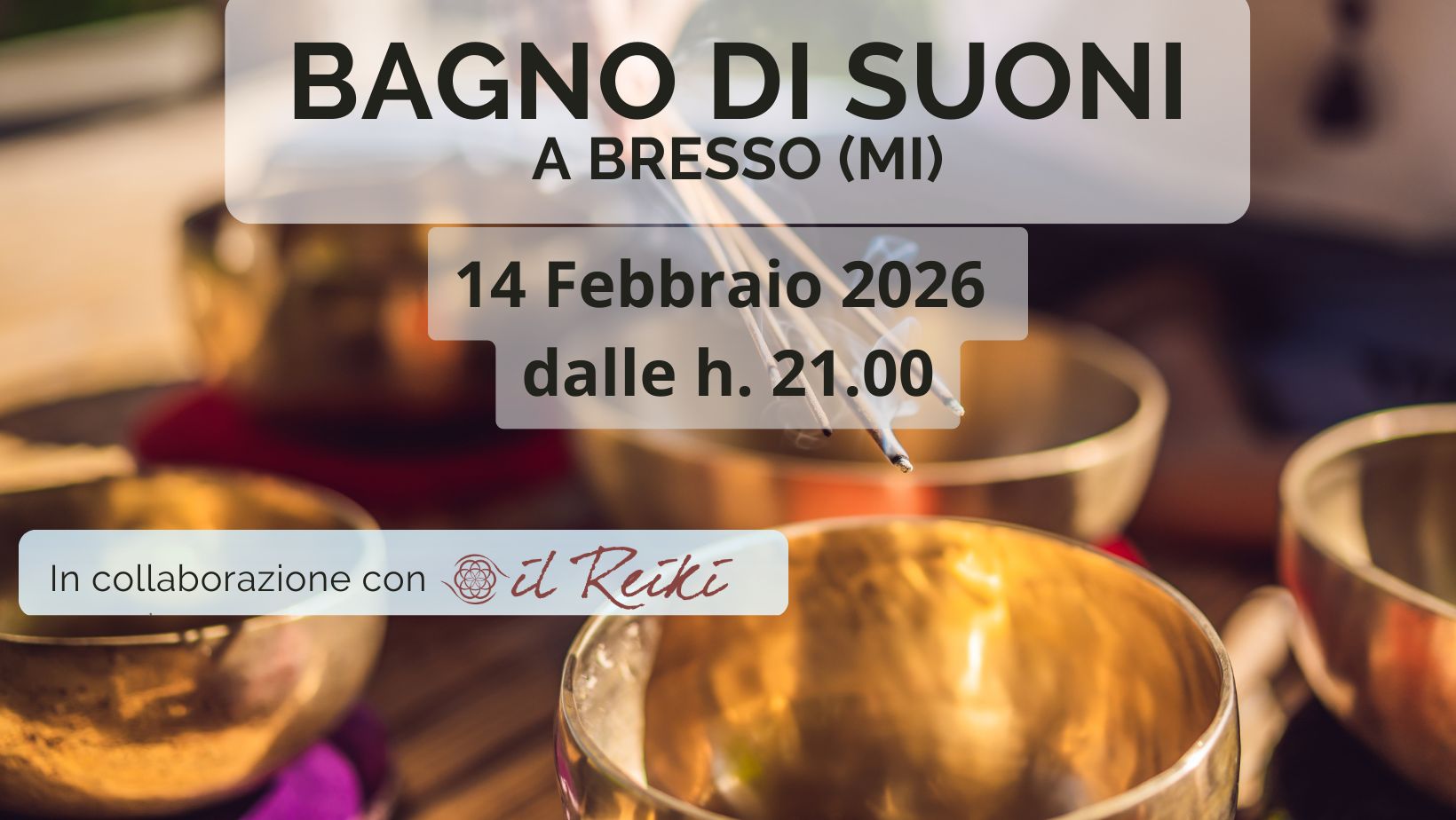 Sound bath – Bagno sonoro in Milan