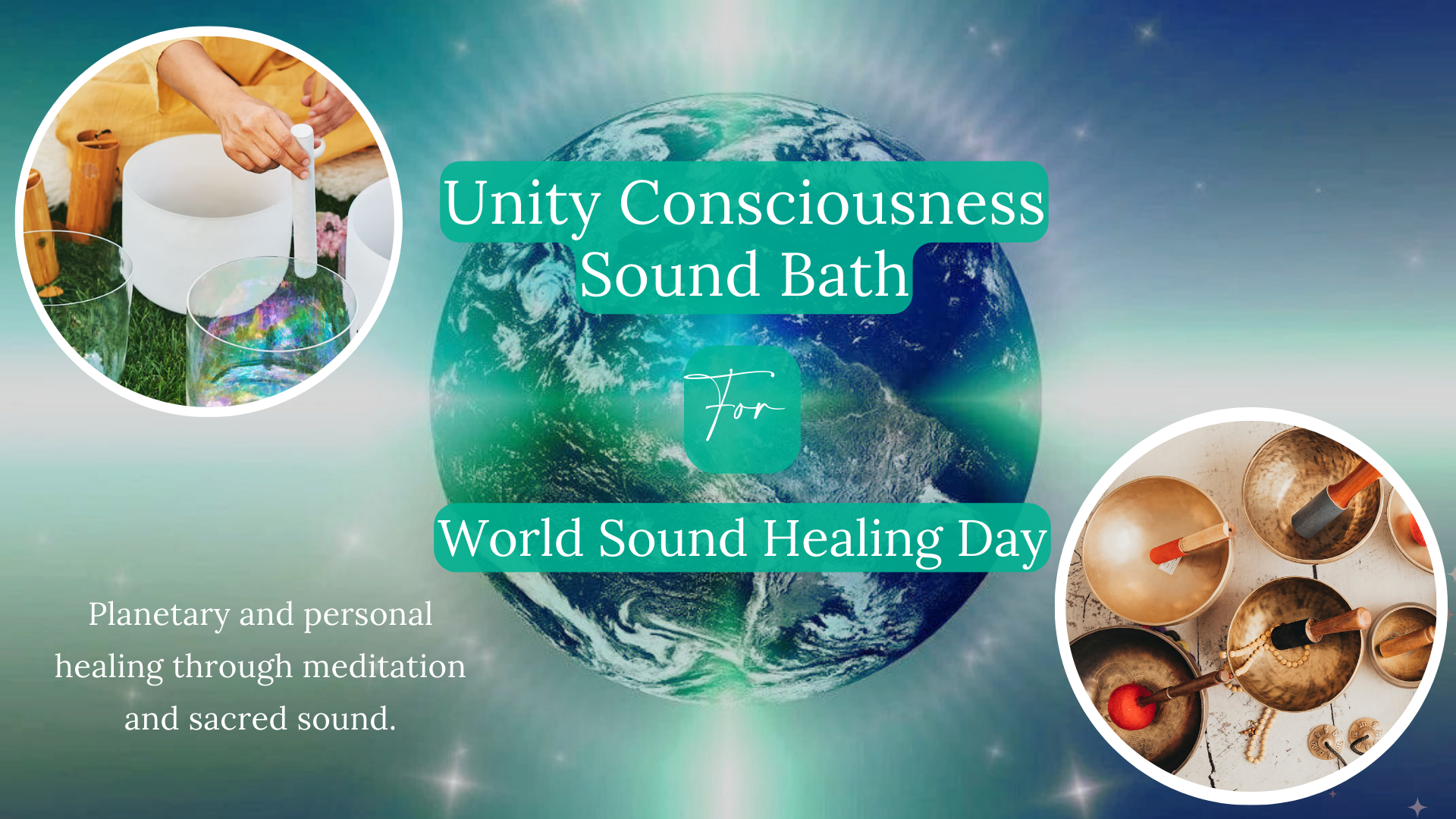 World Sound Healing Day- Soulful Sound Bath